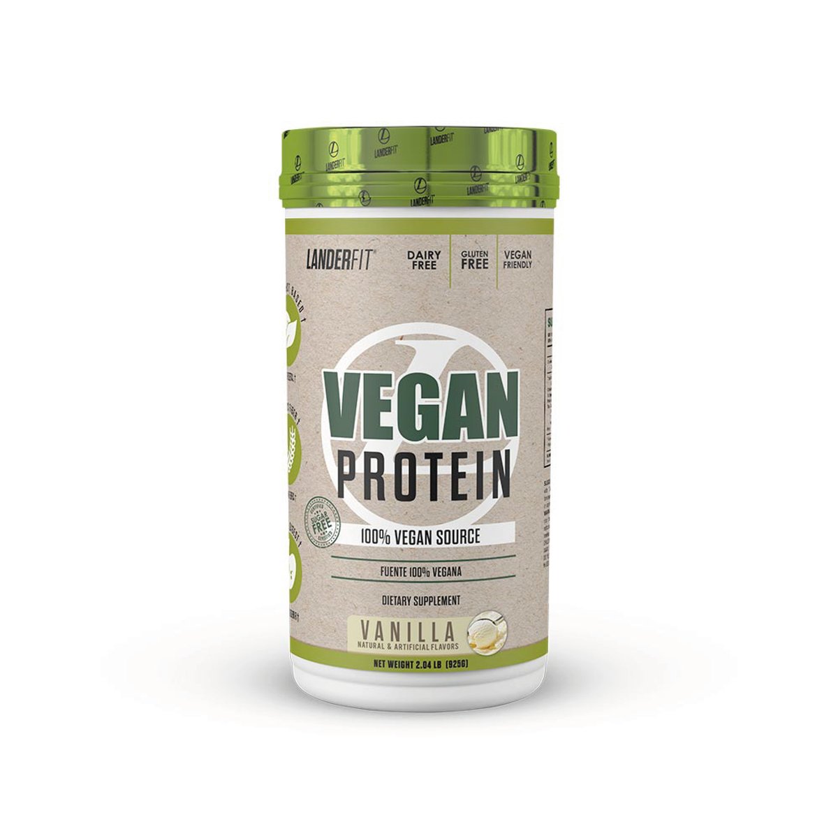 PROTEÍNA VEGANA LANDERFIT 2LBS