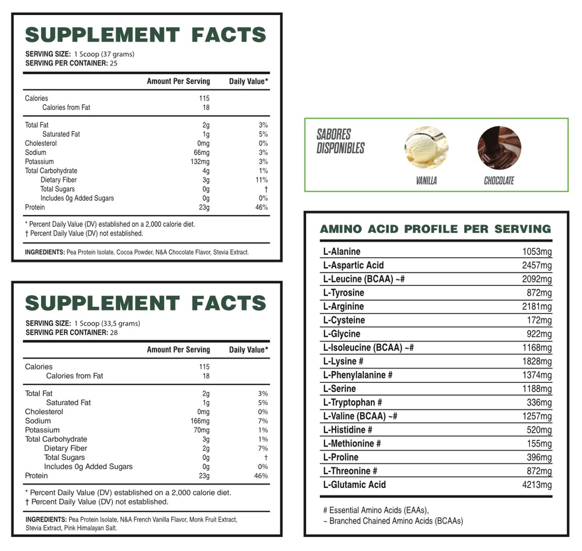 PROTEÍNA VEGANA LANDERFIT 2LBS