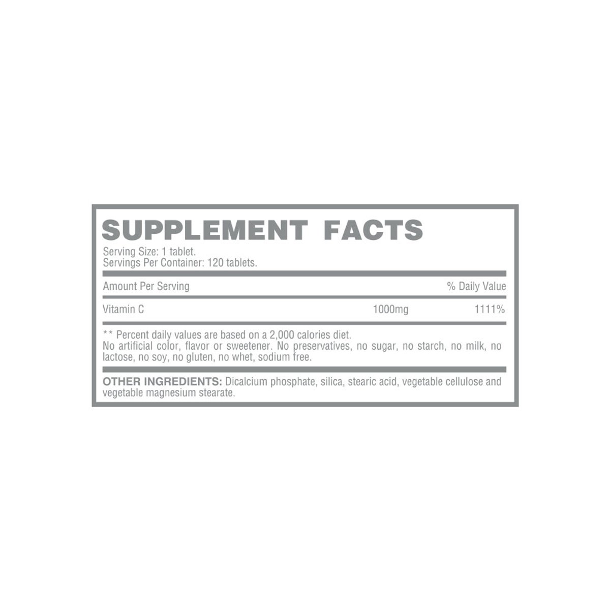 VITAMINA C LANDERFIT X 120 TABS