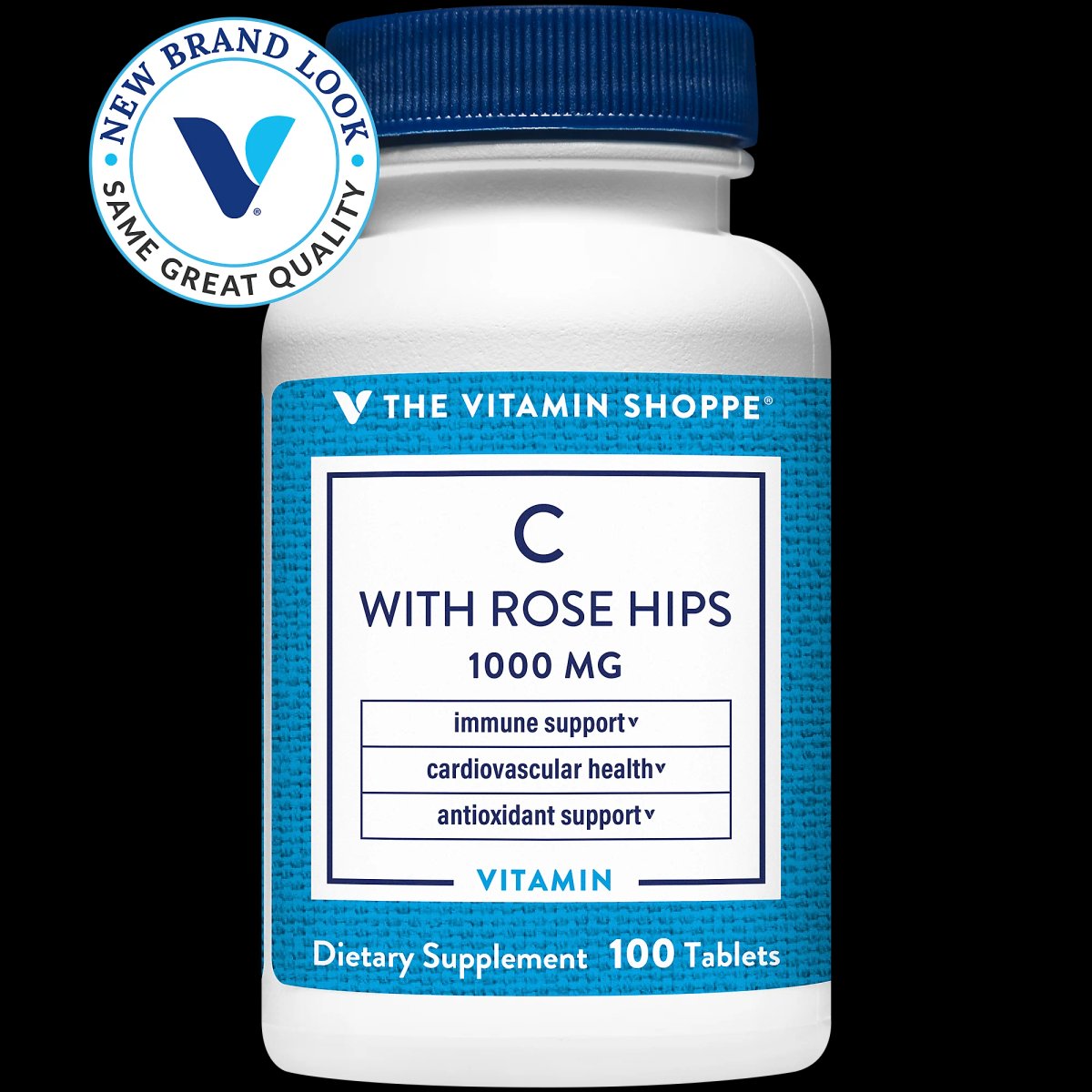 Vitamina C-1000 mg with Rose Hips (100 Tabletas)