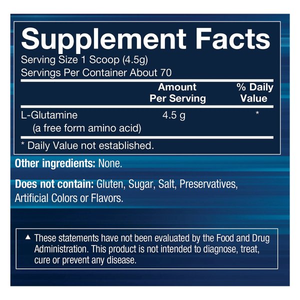Glutamina Powder - Sin sabor (70 Tomas) BodyTech
