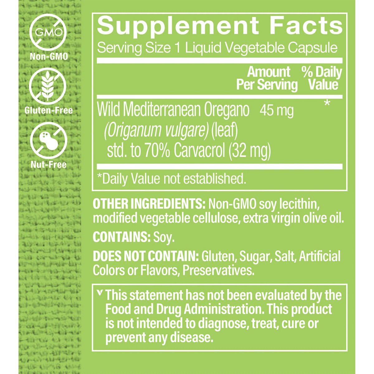 Super Oil of Oregano (60 Capsulas) the Vitamin Shoppe