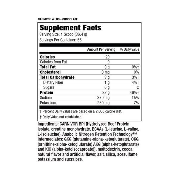 PROTEINA CARNIVOR 56 SERVICIOS