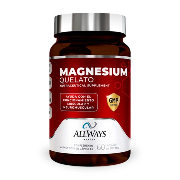 MAGNESIO QUELATO X 60 CAPS - ALLWAYS
