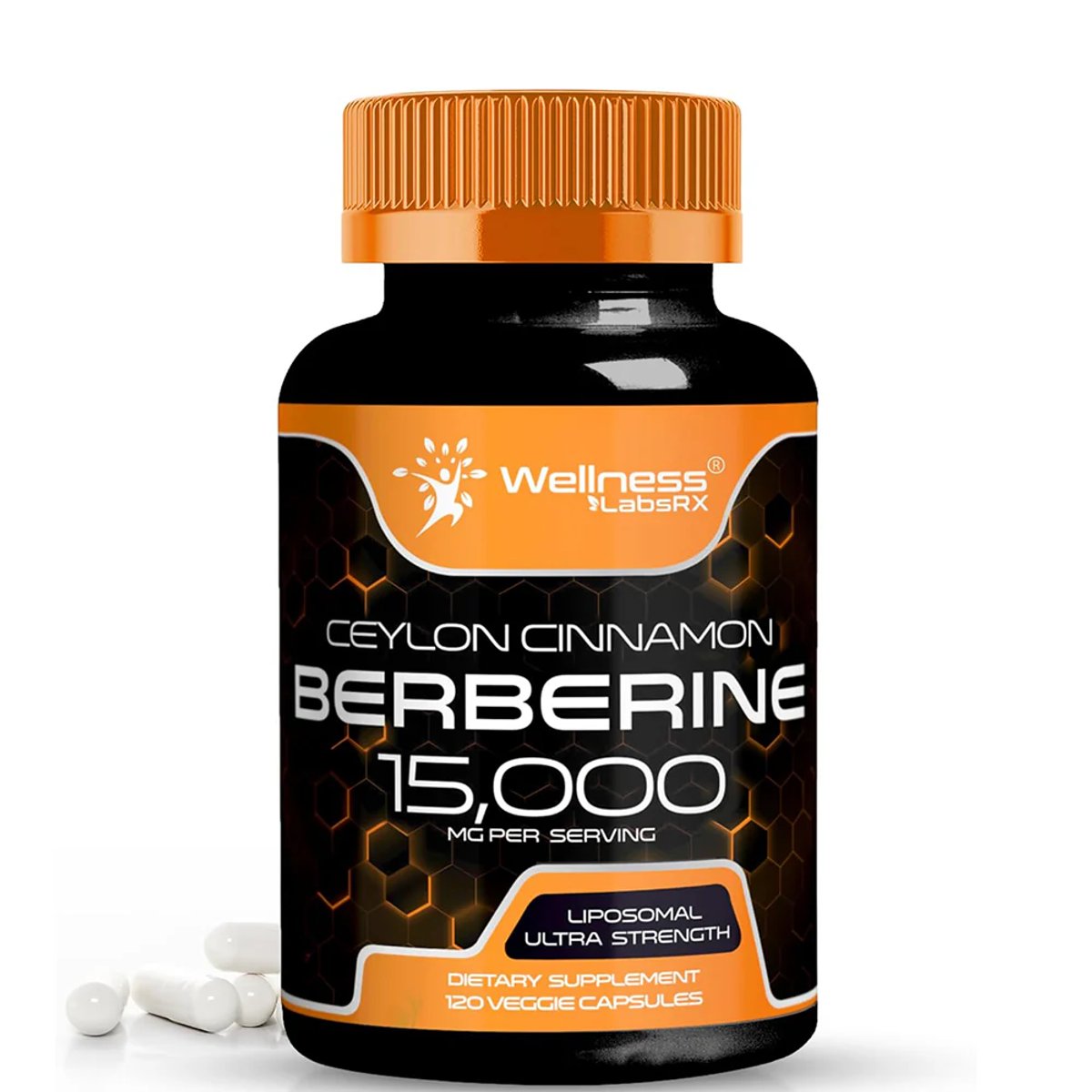 BERBERINE LIPOSOMAL 15.000 - 120 VEGGIE CAPS