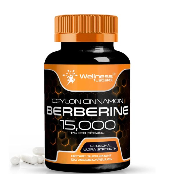 BERBERINE LIPOSOMAL 15.000 - 120 VEGGIE CAPS