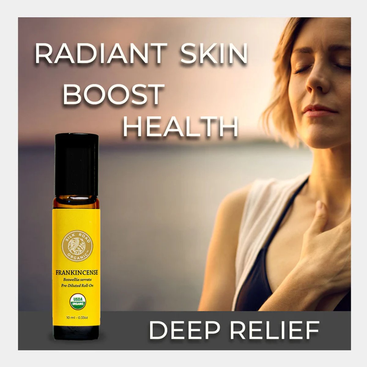 ACEITE FRANKINCENSE ROLL ON 10 ML - SILK ROAD ORGANIC - 3