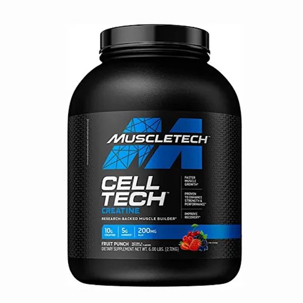 CREATINA CELL TECH 6LBS MUSCLETECH 54 SERVICIOS