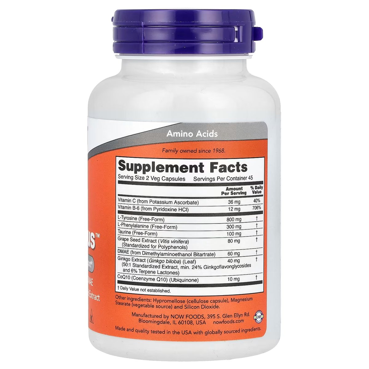TRUE FOCUS (ENFOQUE MENETAL) X 90 CAPS - NOW - 2