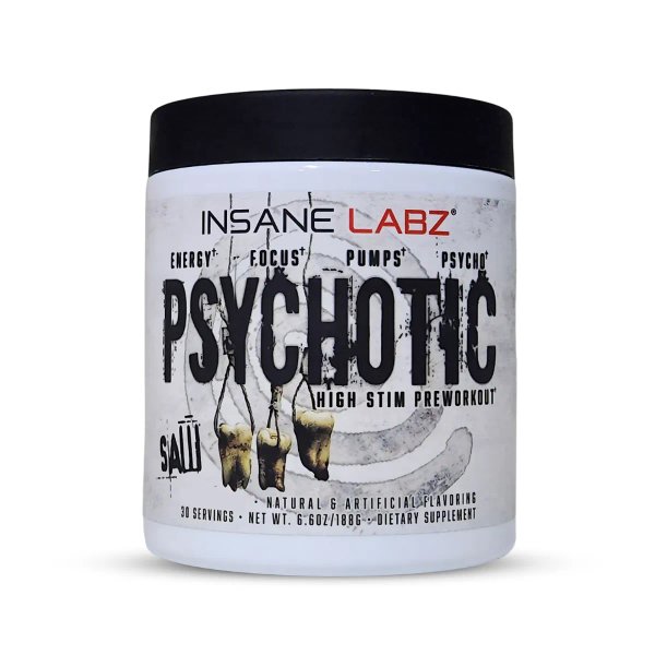 Psychotic SAW Pre-Workout | Insane Labz 30 SERVICIOS