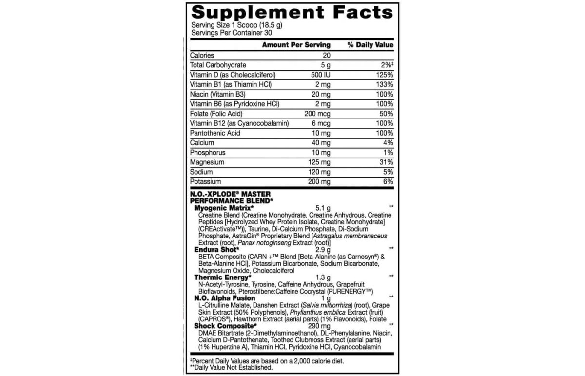 NO XPLODE BSN 30 SERVICIOS