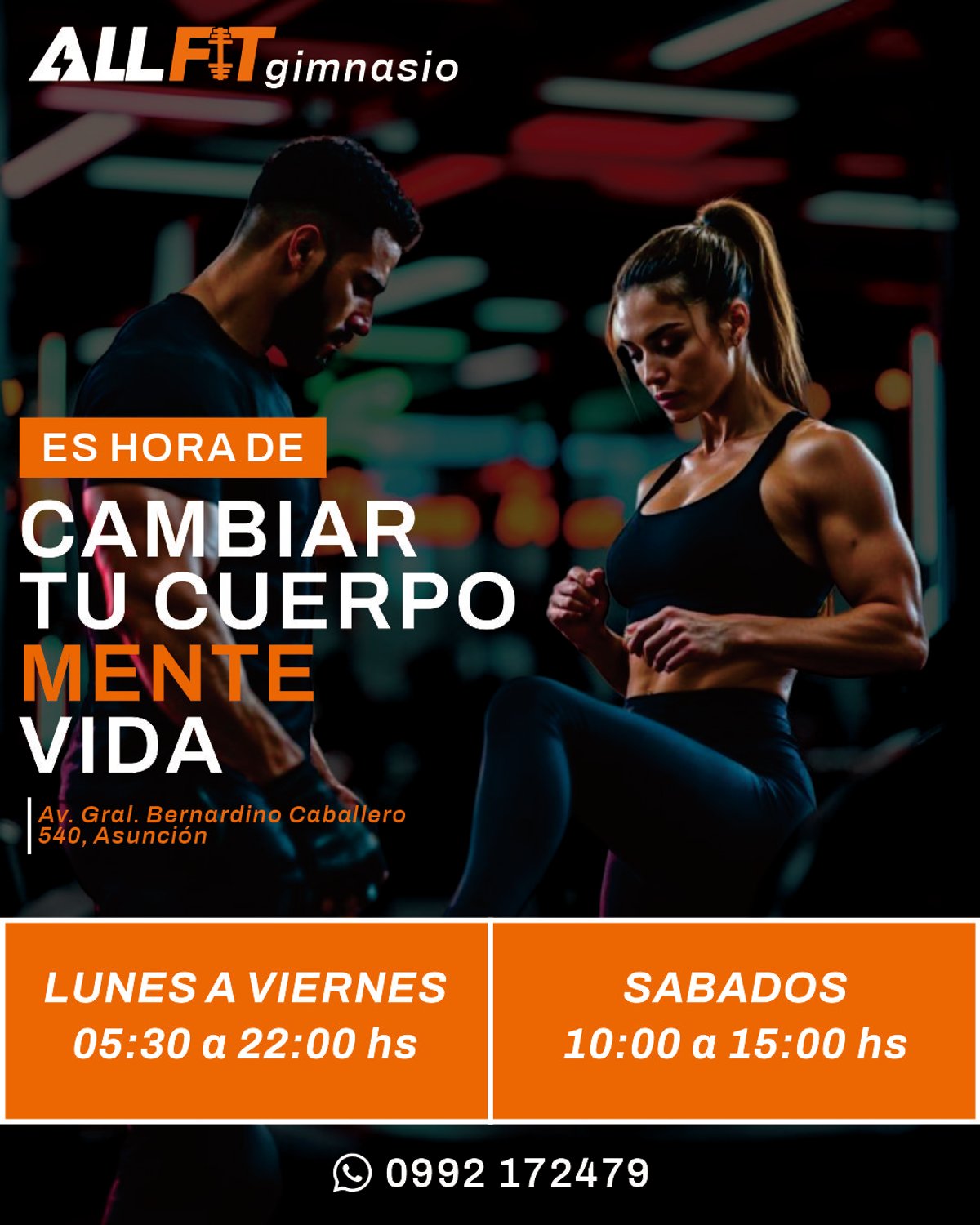 Planes de entrenamiento Allfit Asuncion - 2