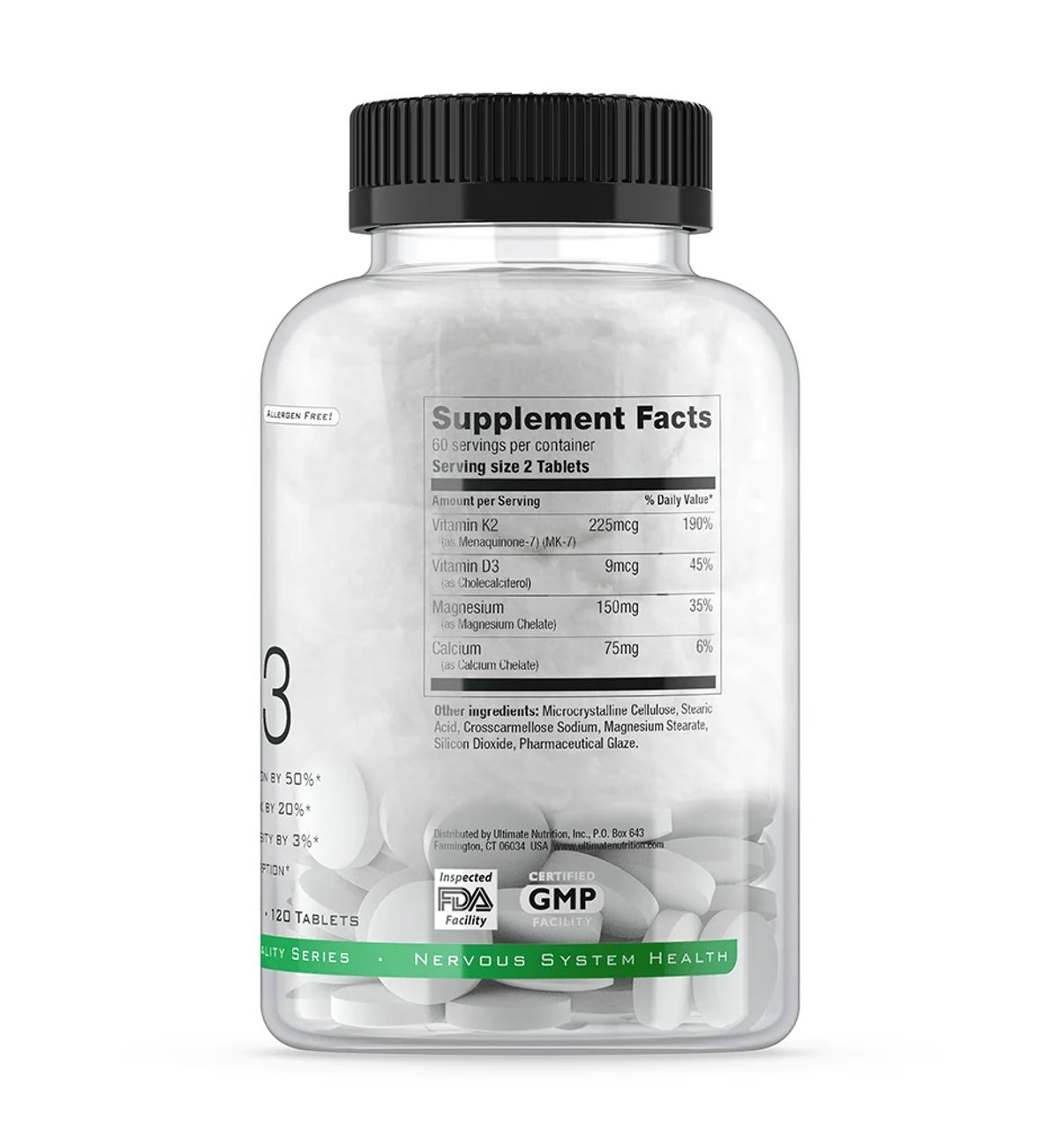 Vitaminas K2 + D3 - 2