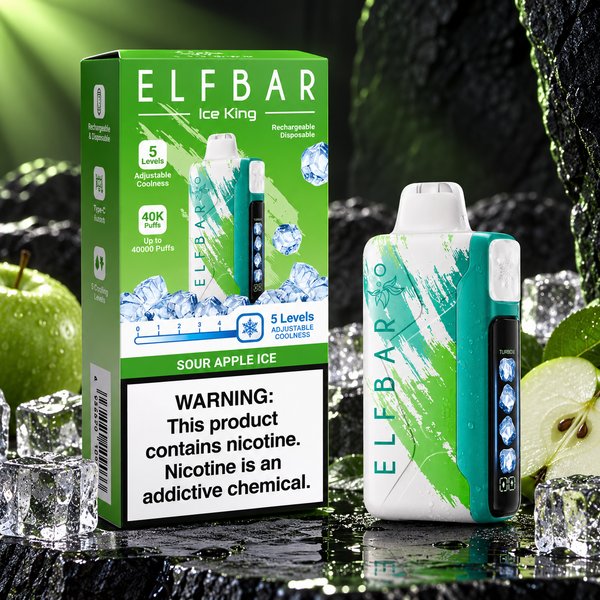 ELFBAR 40K ICE KING SOUR APPLE ICE