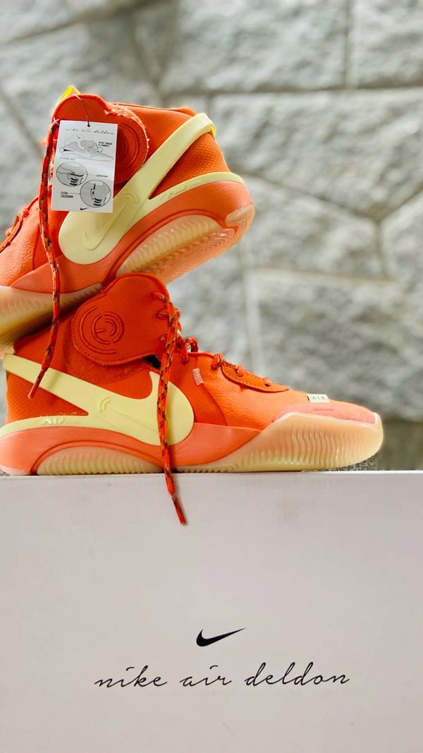 Nike Air Deldon – Orange / Lemon (Calce 12.5us)