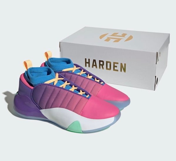 Adidas Harden Vol. 7 – Purple / Pink / Mint (calce 9us)