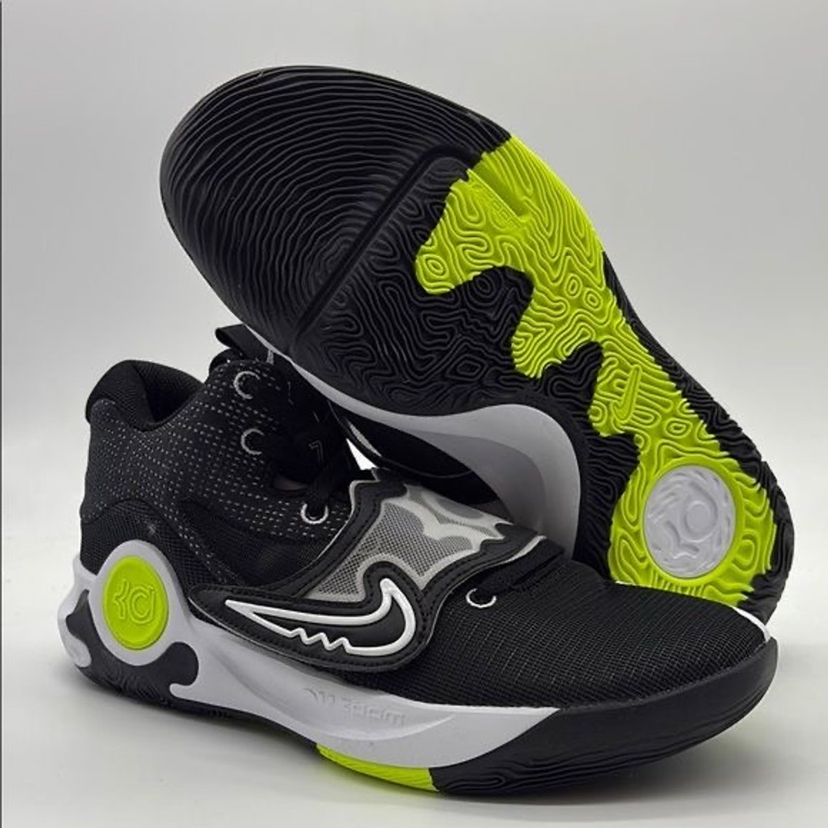 Nike KD Trey 5 – Black / White / Volt (calce 7us/10us/11us) - 2
