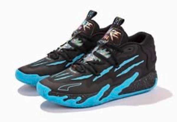 Puma x LaMelo Ball MB.03 – Black / Blue (Calce 12us/13us)