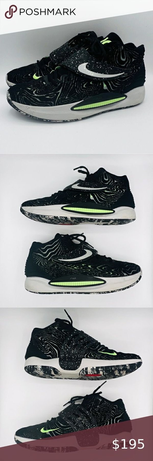 Nike KD 14 – Black / Lime Glow (Calce 9us)