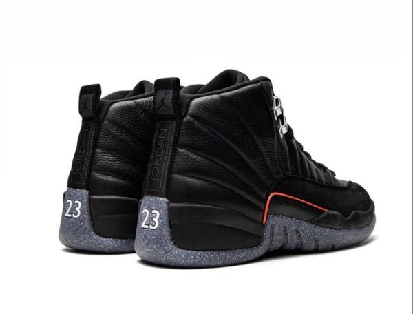 AIR JORDAN 12 RETRO – BLACK / DARK GREY (Calce 9us)