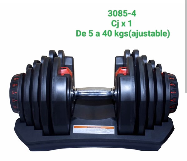 Mancuerna Ajustable 40kgs 