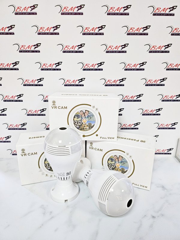 FOCO CAMARA V380 OJO DE PEZ PANORAMICO 360°