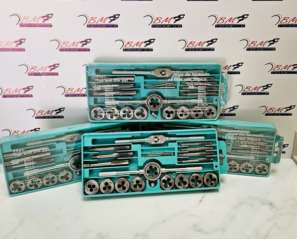 SET DE TARRAJAS M/H 20 PC