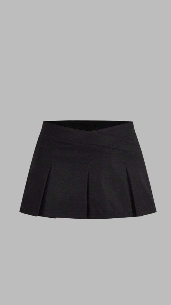 Short pollera negro talla M