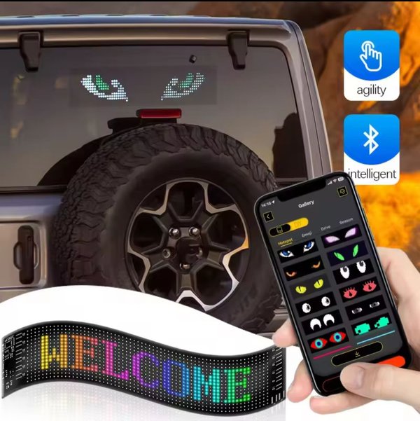 Panel LED con control