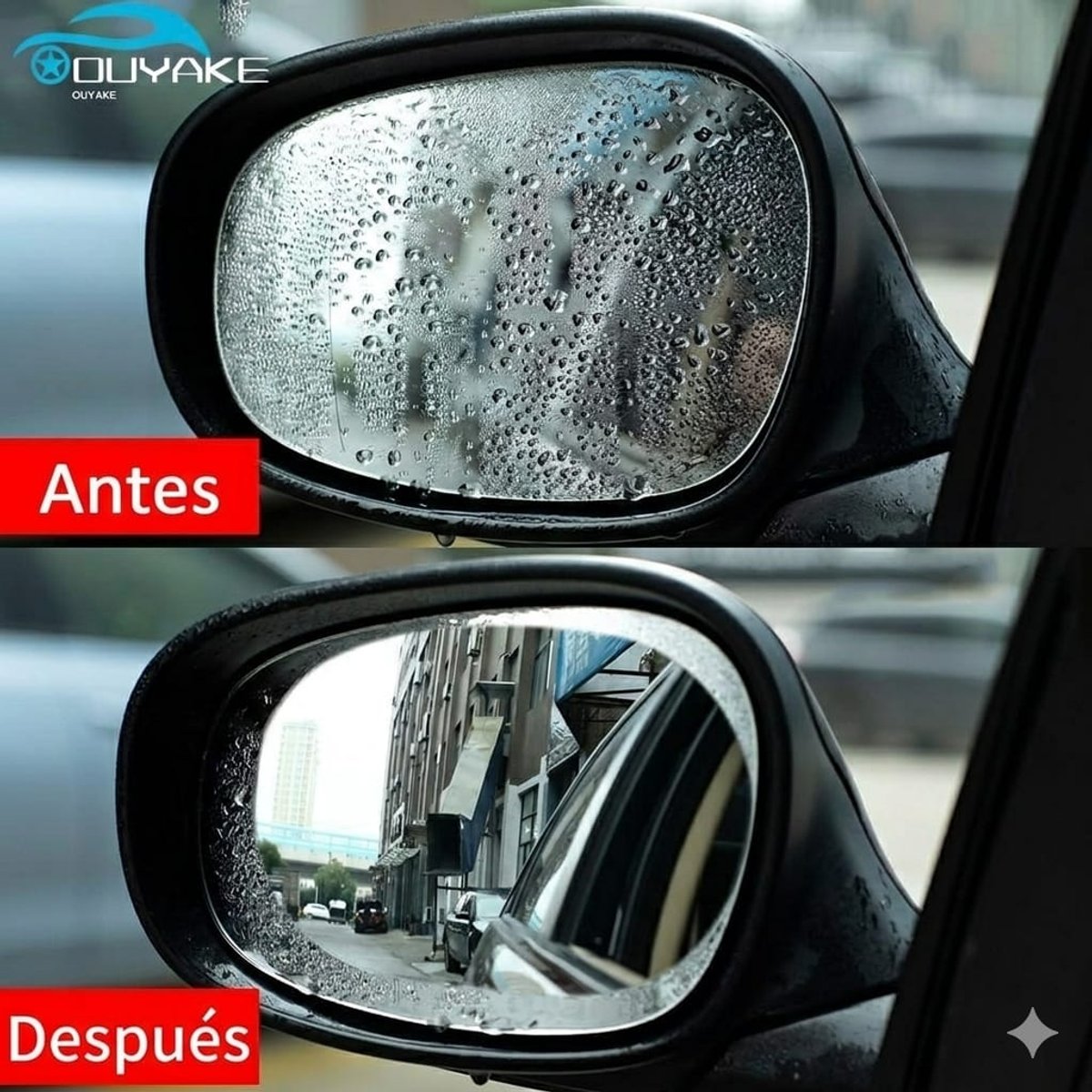 Protector para espejo de auto