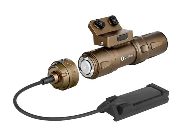 OLIGHT FLASHLIGHT TACTICAL ODIN MINI 1250 LUMENS DESERT