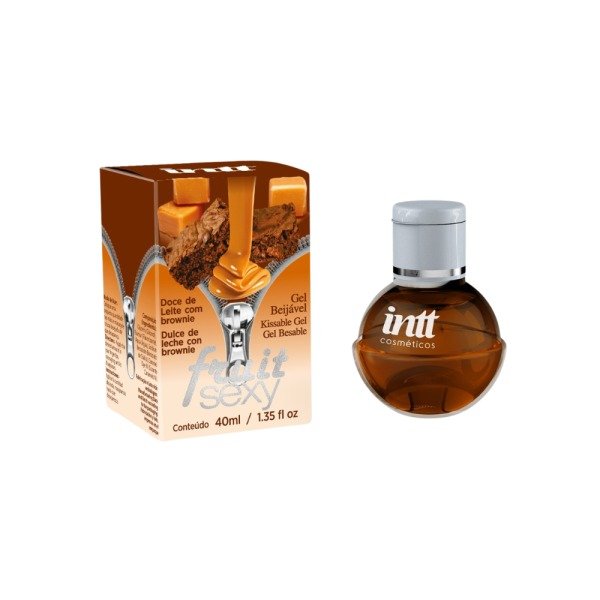 LUBRICANTE SABOR DULCE DE LECHE/ BROWNIE