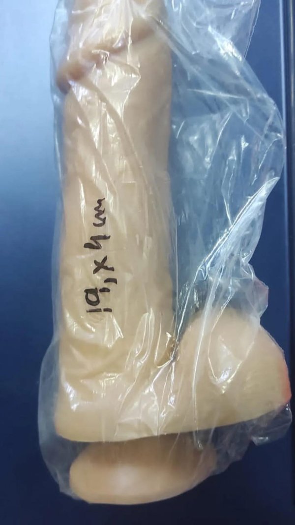 DILDO 19X4CM  C/ VENTOSA