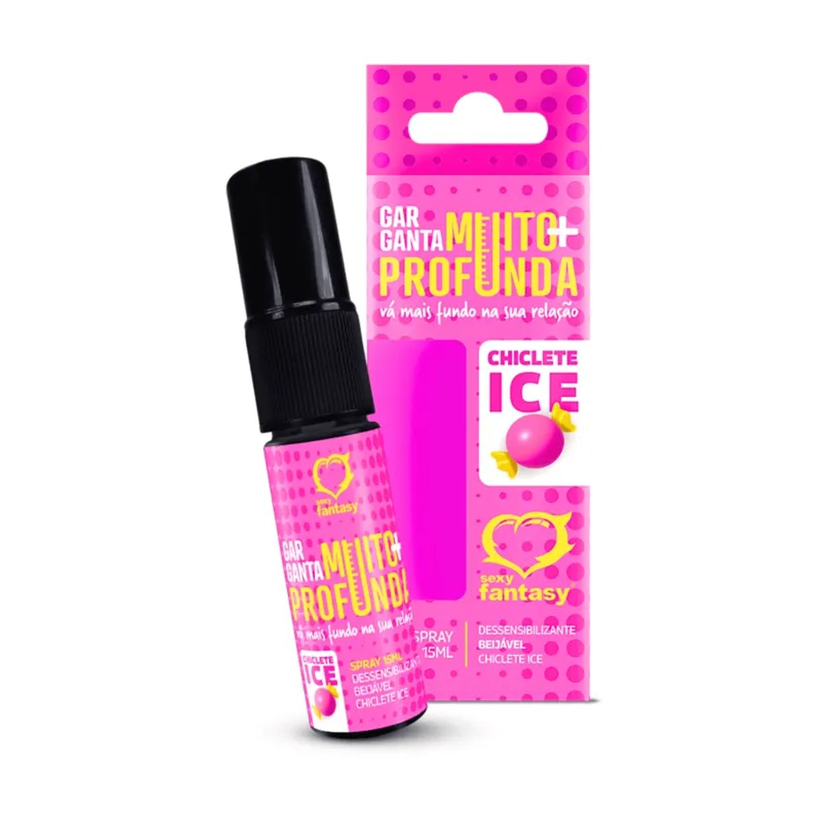SPRAY GARGANTA PROFUNDA CHICLE 