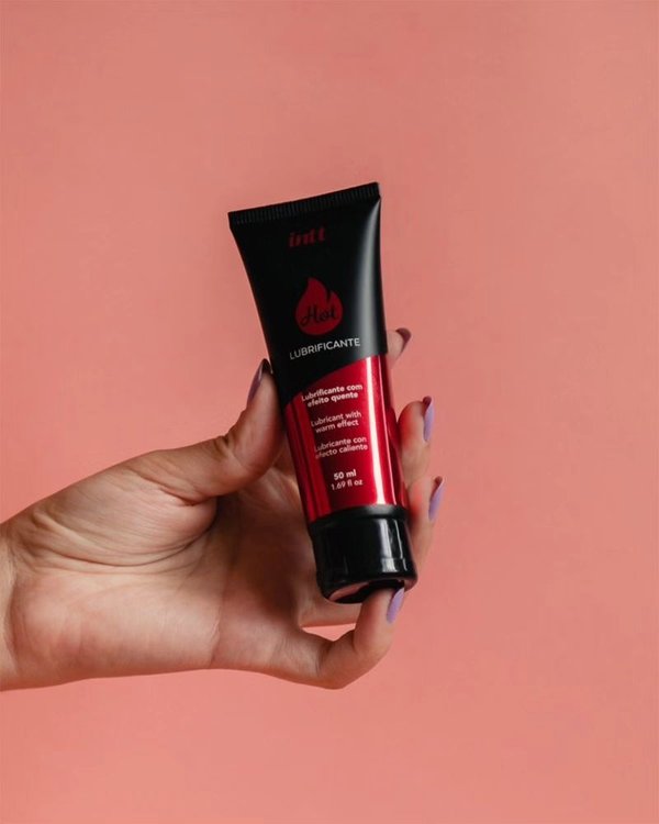 LUBRICANTE EFECTO CALIENTE FRUTILLA