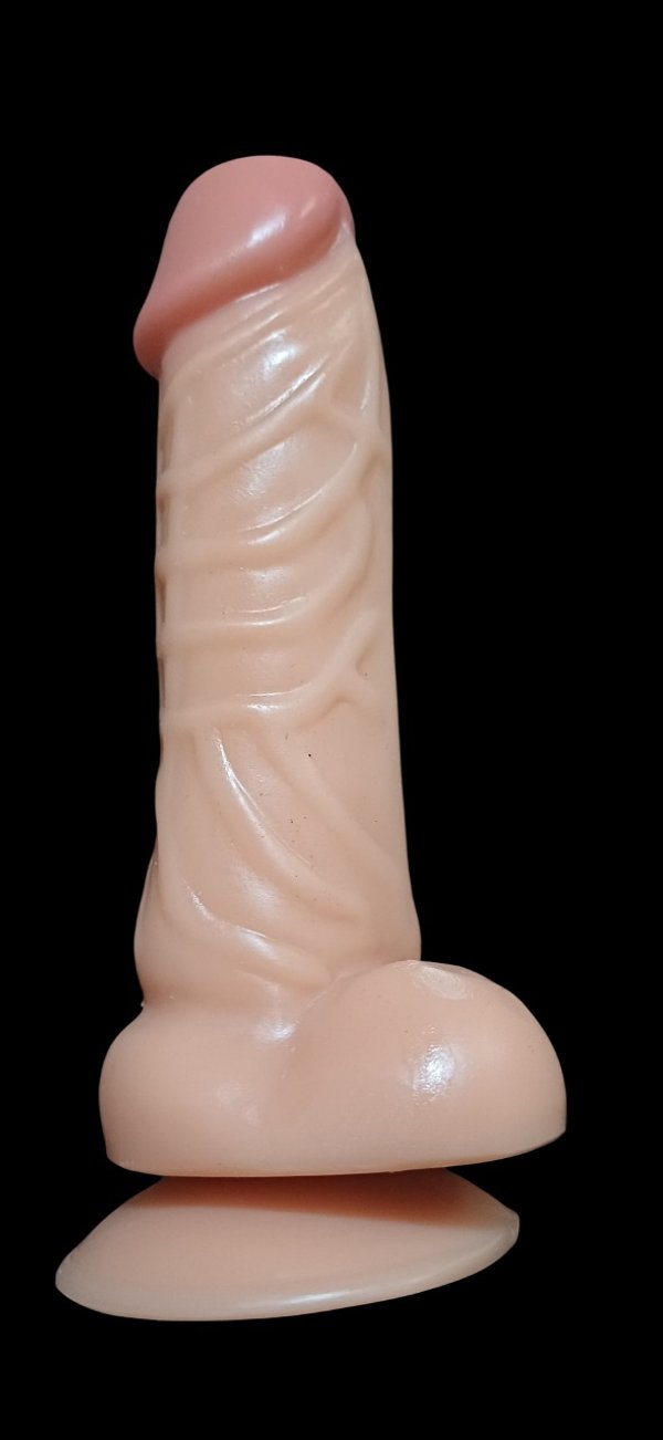 DILDO 16X4CM C/ VENTOSA