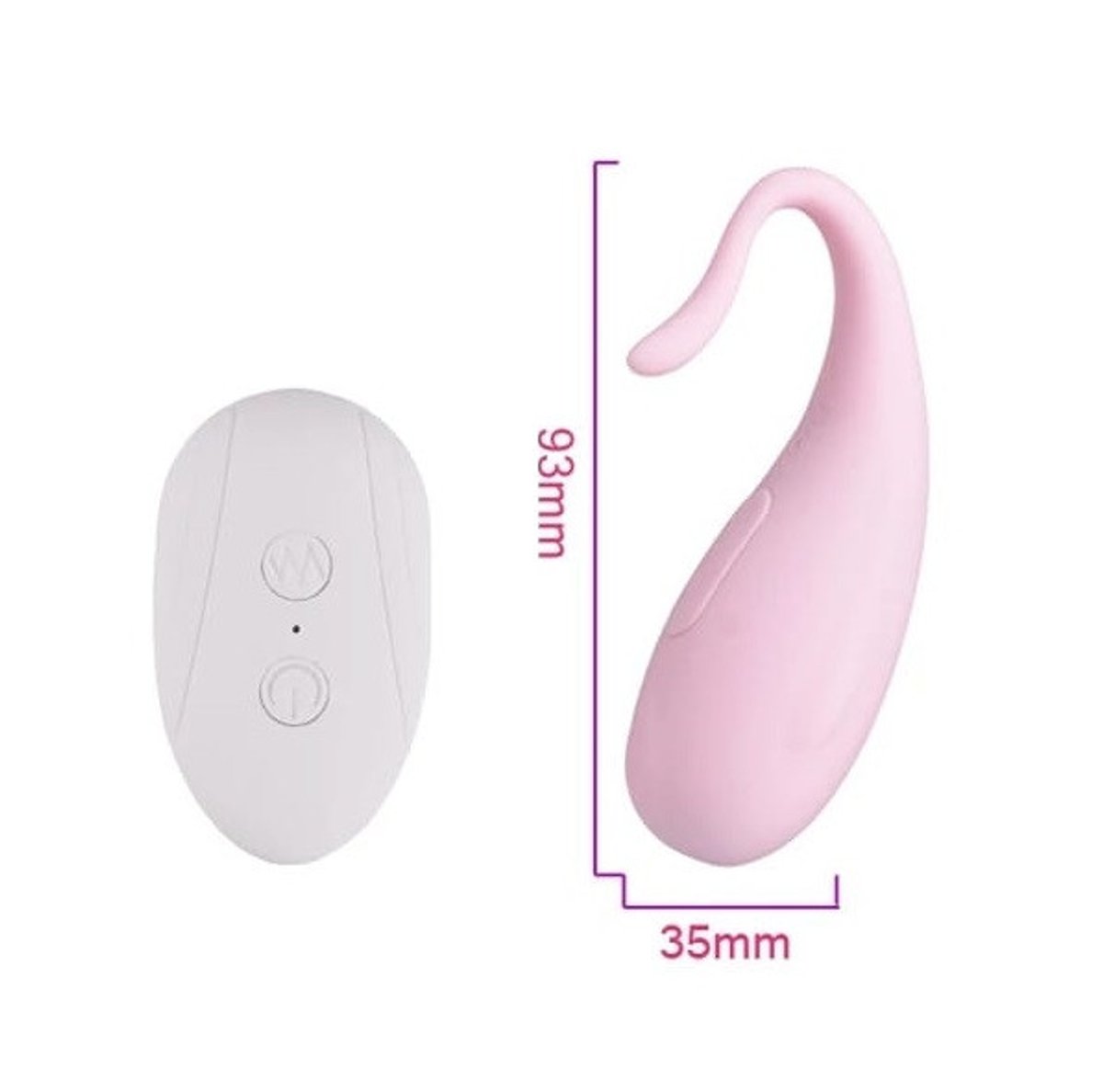 VIBRADOR BALLENITA INALAMBRICO 