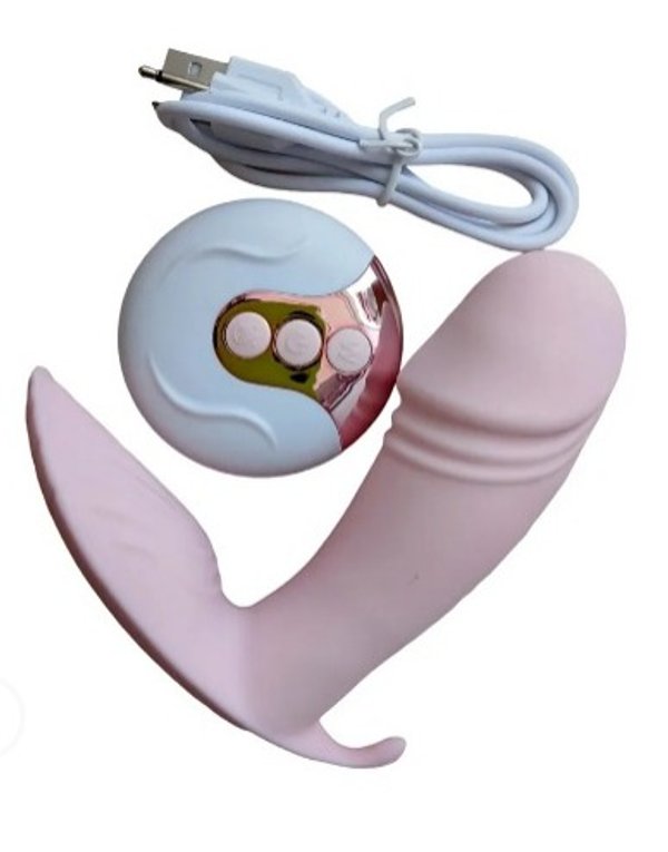 VIBRADOR CONCHERO CON CONTROL