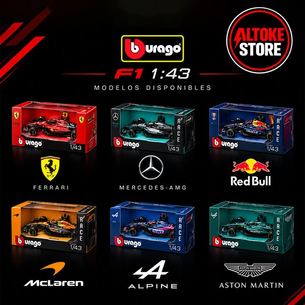 Burago 1:43 de Fórmula 1 