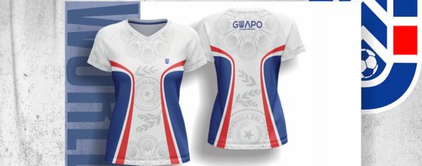 Remera Femenina GUAPO WORLD CUP PY BLANCO M/C