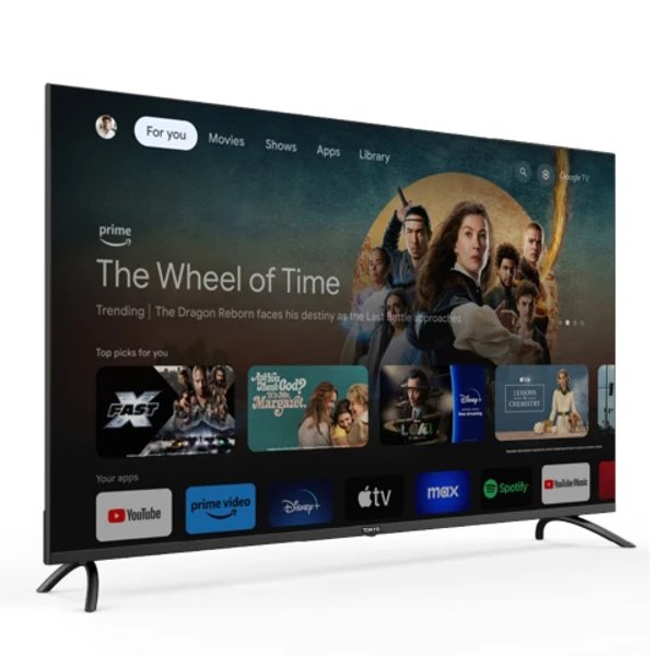 Smart TV Tokyo 85" 4K UHD Google TV Frameless WiFi Bluetooth