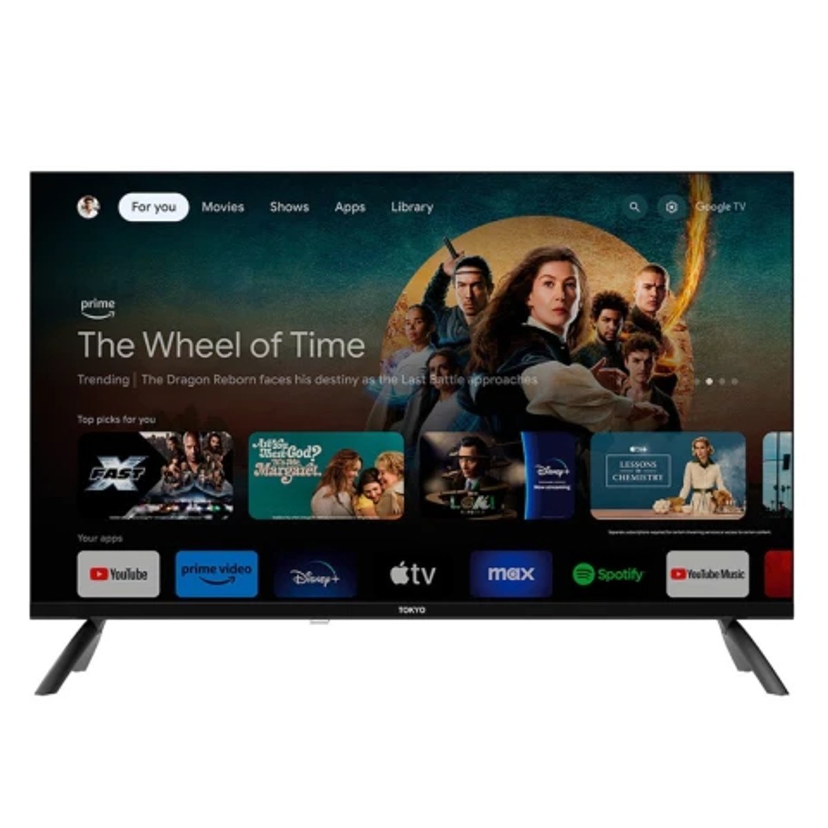 Smart TV Tokyo 50" 4K UHD LED Google TV - 2