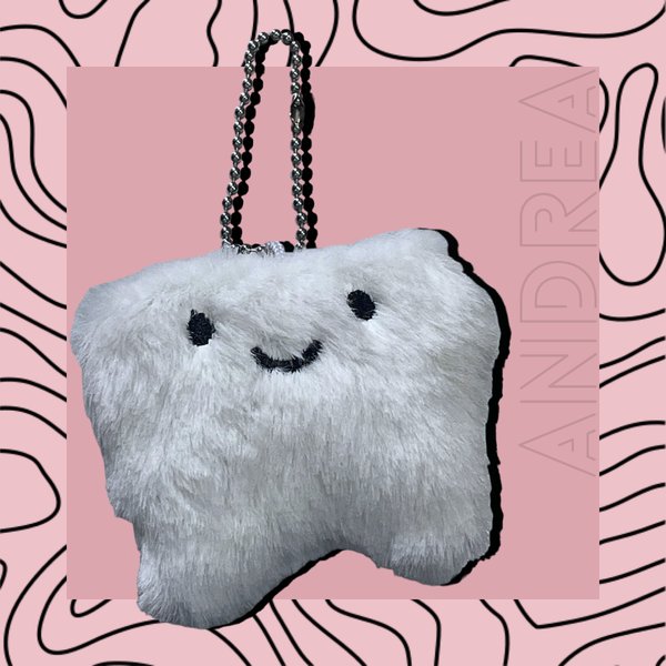 Llavero de molar