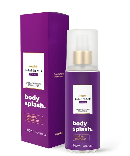 Body splash - Fatal Black 200 ml