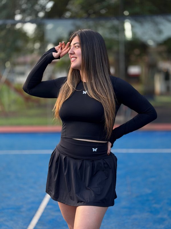 Short Pollera Tableada