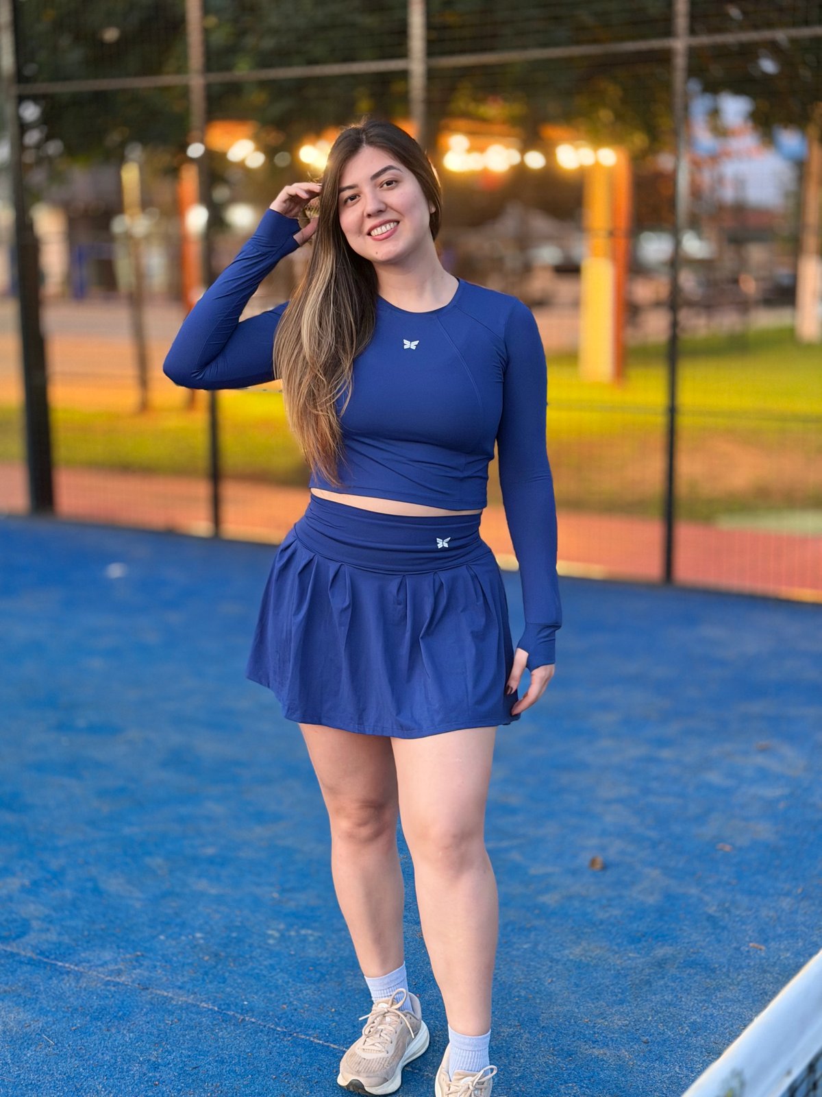Short Pollera Tableada  - 2