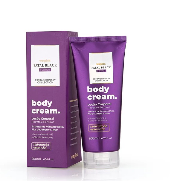 Crema corporal - Fatal Black 200 ml