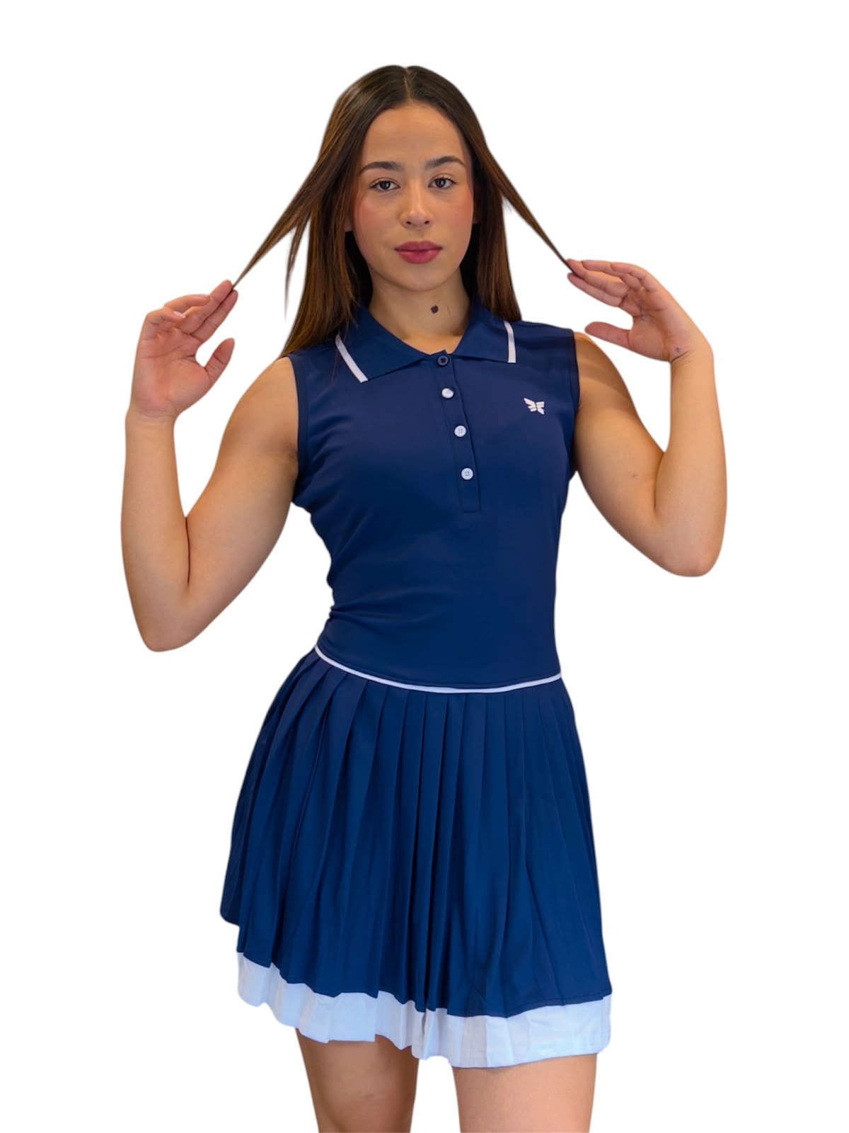 Vestido Plisado - M - 2