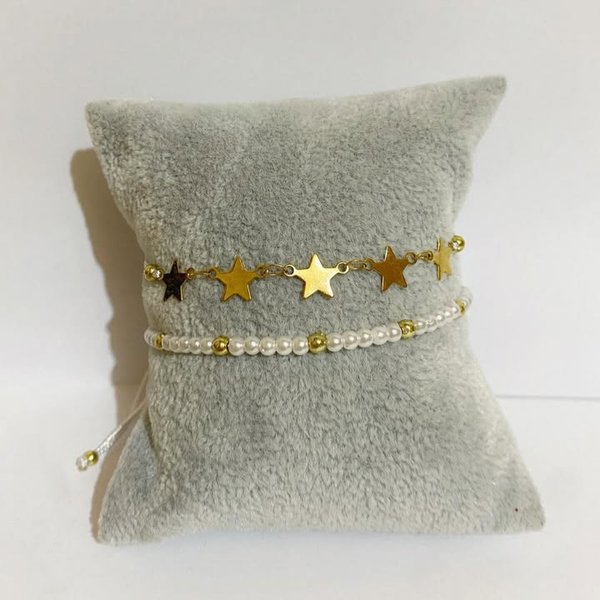 SET DE PULSERAS DE HILO | PULSERA DE HILO CON DIJE