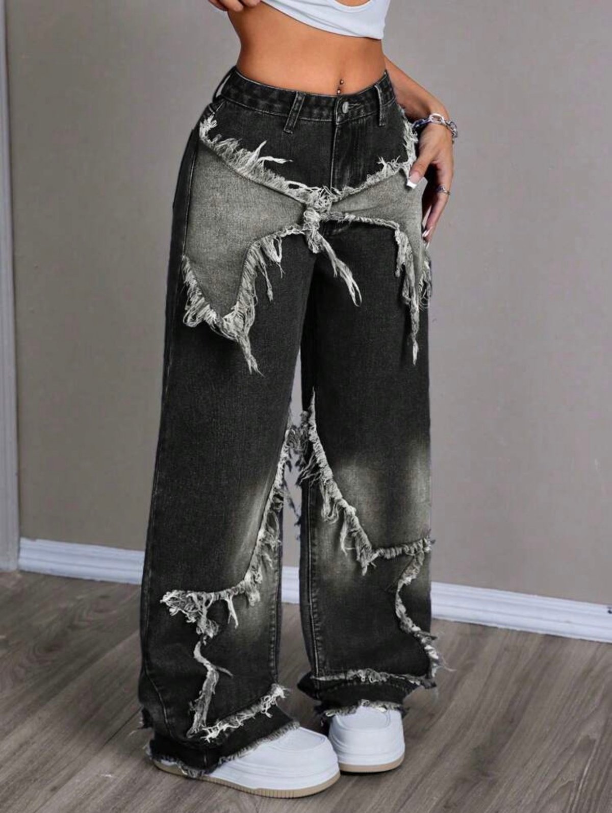 Grunge Star Jean - 3